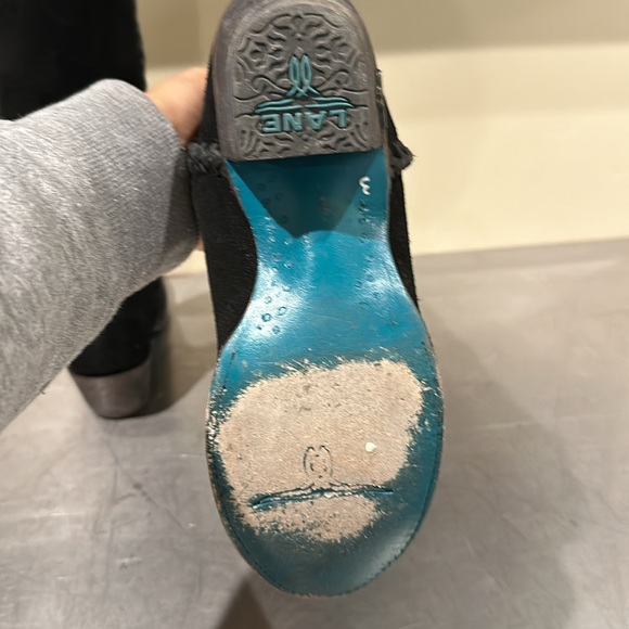 Lane PJ Black Suede Boots - Picture 6 of 9